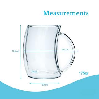 Intirilife Verre thermique à double paroi  