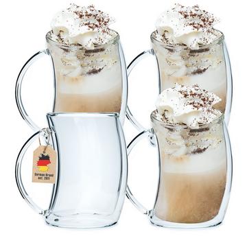 Doppelwandiges Thermo Glas