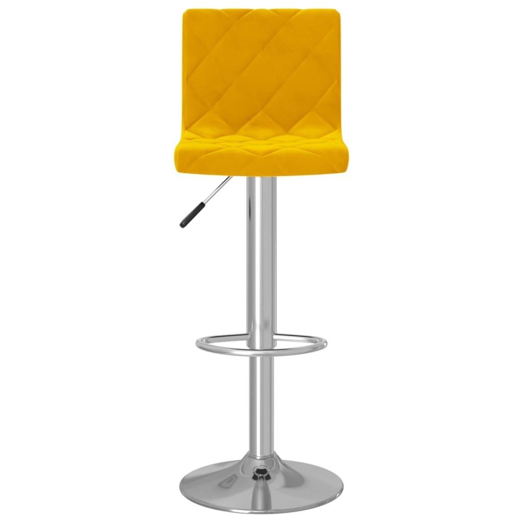 VidaXL Tabouret de bar velours  