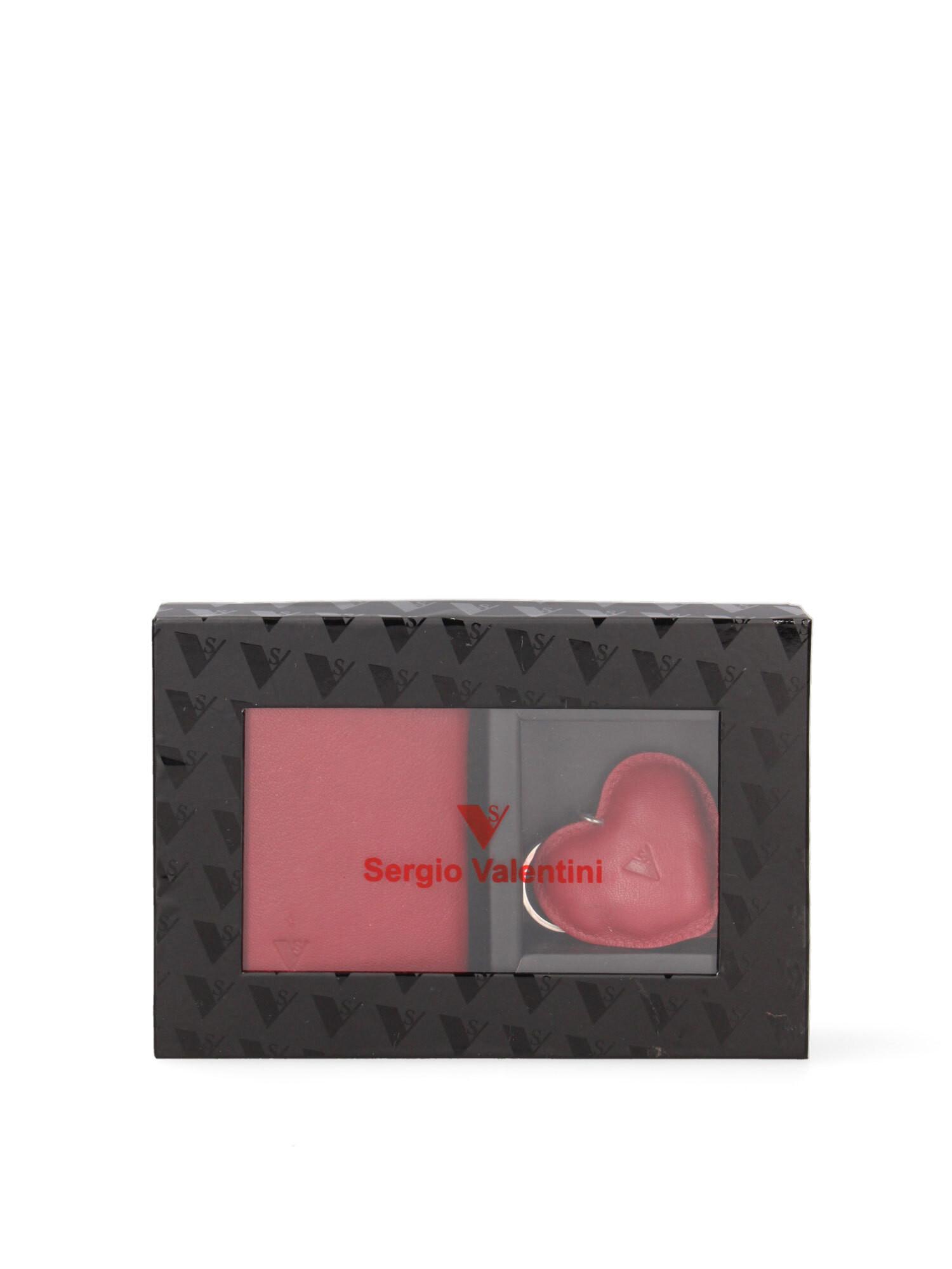 Sergio Valentini Set portafoglio e portachiavi  