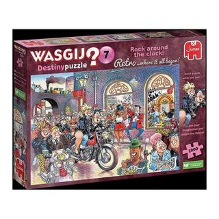 JUMBO  Puzzle WASGIJ Retro Rock around the clock (1000Teile) 