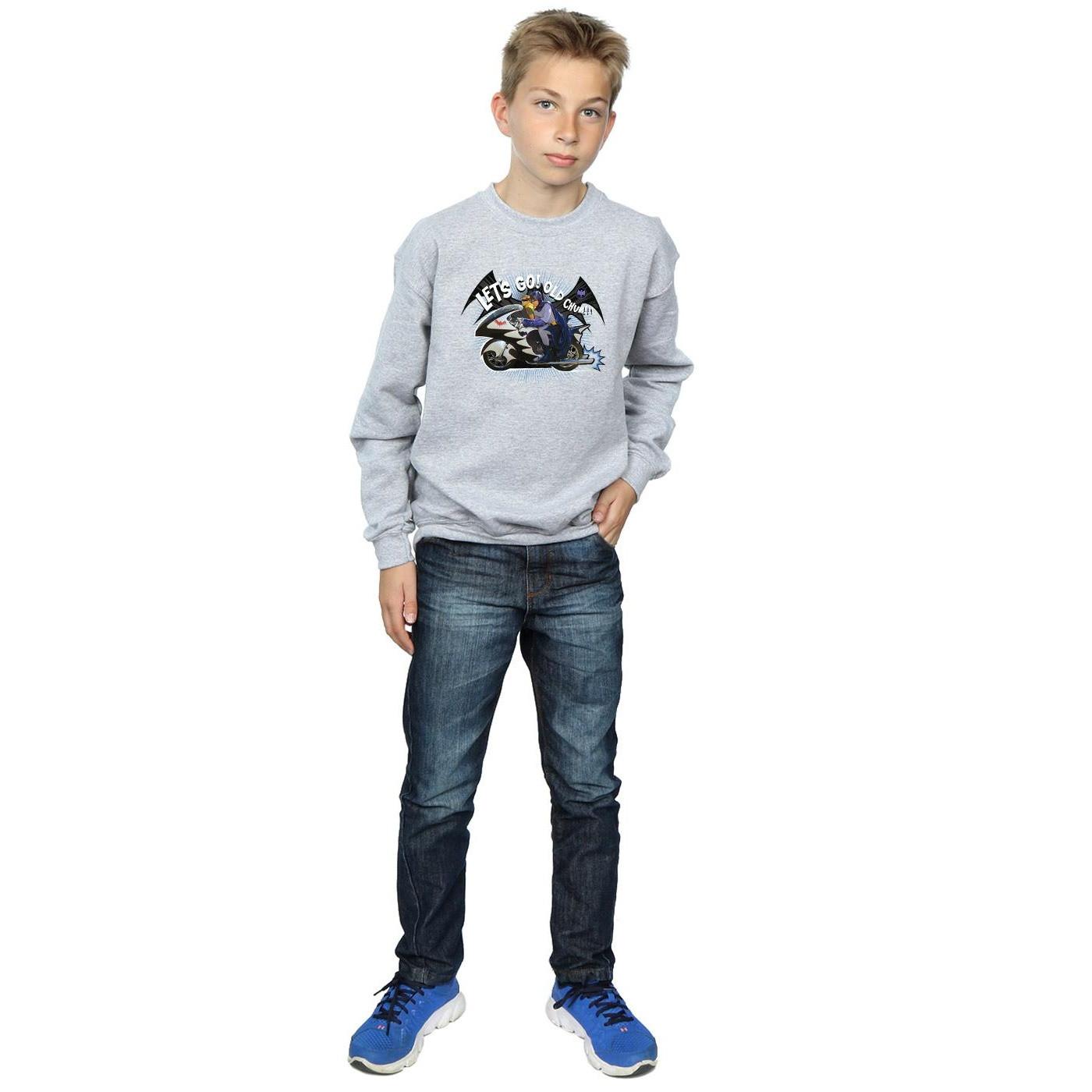 DC COMICS  Bat Bike Sweatshirt 