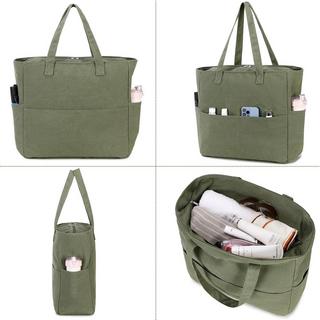 Only-bags.store Große Strandtasche mit Reißverschluss  