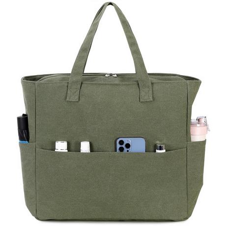 Only-bags.store Große Strandtasche mit Reißverschluss  