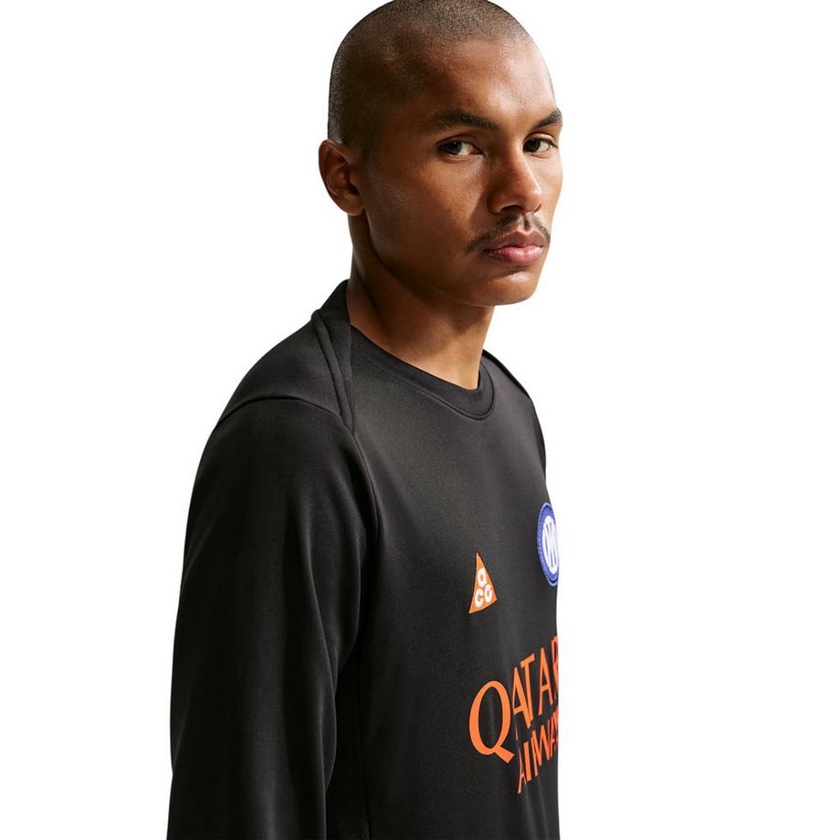 NIKE Haut Drilltop Manches Longues  