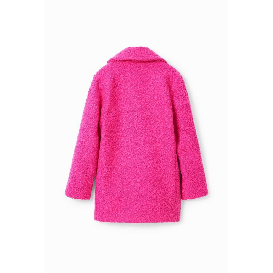 Desigual  Mantel, gekreuzt, mit Bouclé, Mädchen 