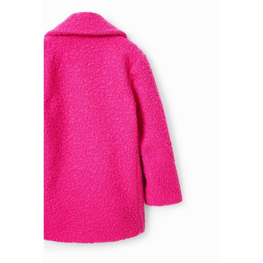 Desigual  Mantel, gekreuzt, mit Bouclé, Mädchen 