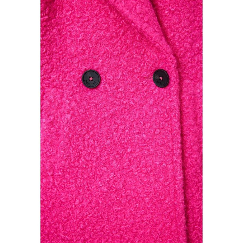 Desigual  Mantel, gekreuzt, mit Bouclé, Mädchen 