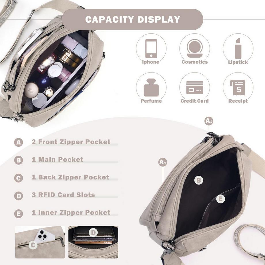Only-bags.store Sac à Bandoulière Taille Moyenne  