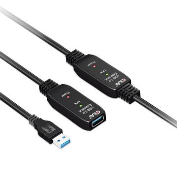 CAC-1405 USB Kabel 10 m USB 3.2 Gen 2 (3.1 Gen 2) USB A Schwarz