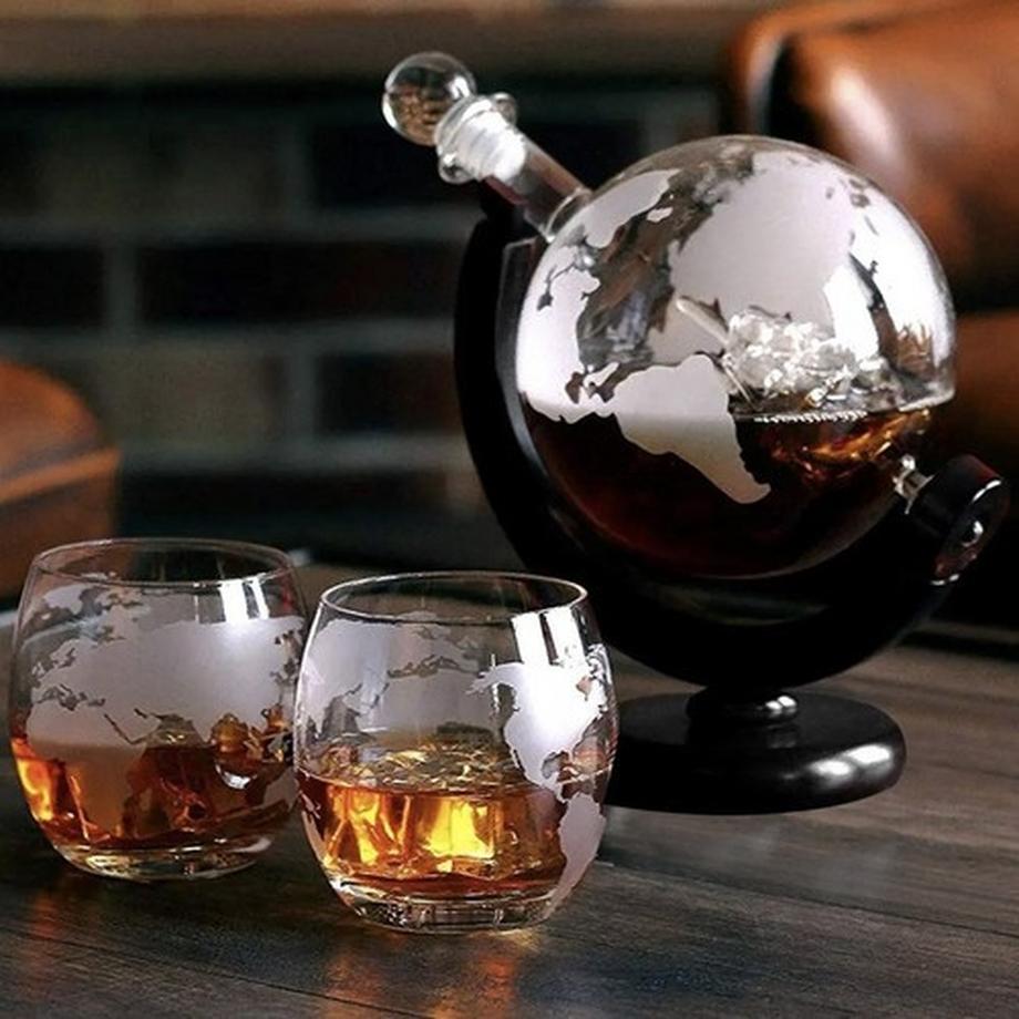 Malatec Carafe - globe - service à whisky Malatec 22553  