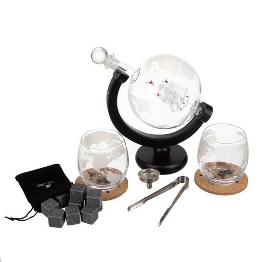 Malatec Carafe - globe - service à whisky Malatec 22553  