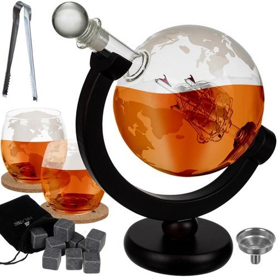 Malatec Carafe - globe - service à whisky Malatec 22553  