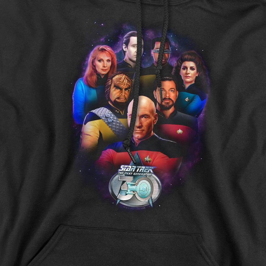 Star Trek Star Trek 30th Anniversary Felpa con Cappuccio  