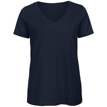 B&C Favourite TShirt mit VAusschnitt, organische