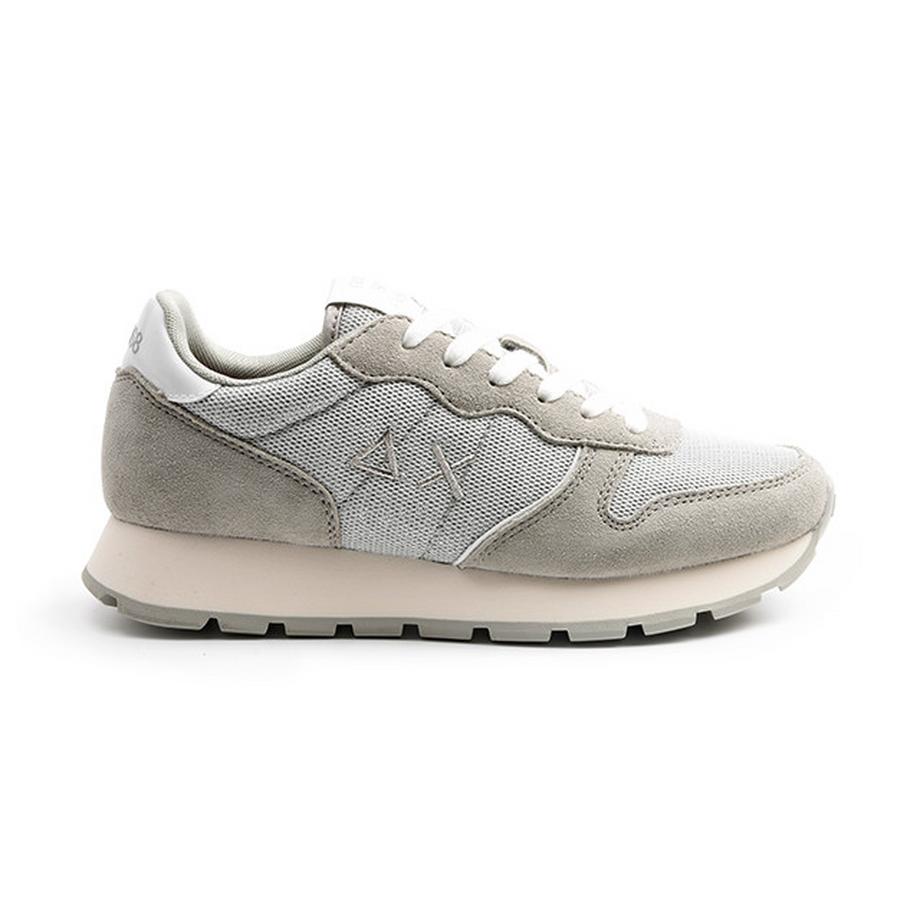 SUN 68 Ally Glitter Textile Sneakers  