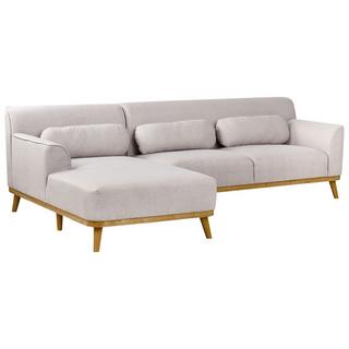 Beliani Ecksofa aus Polyester Modern SIMOS  