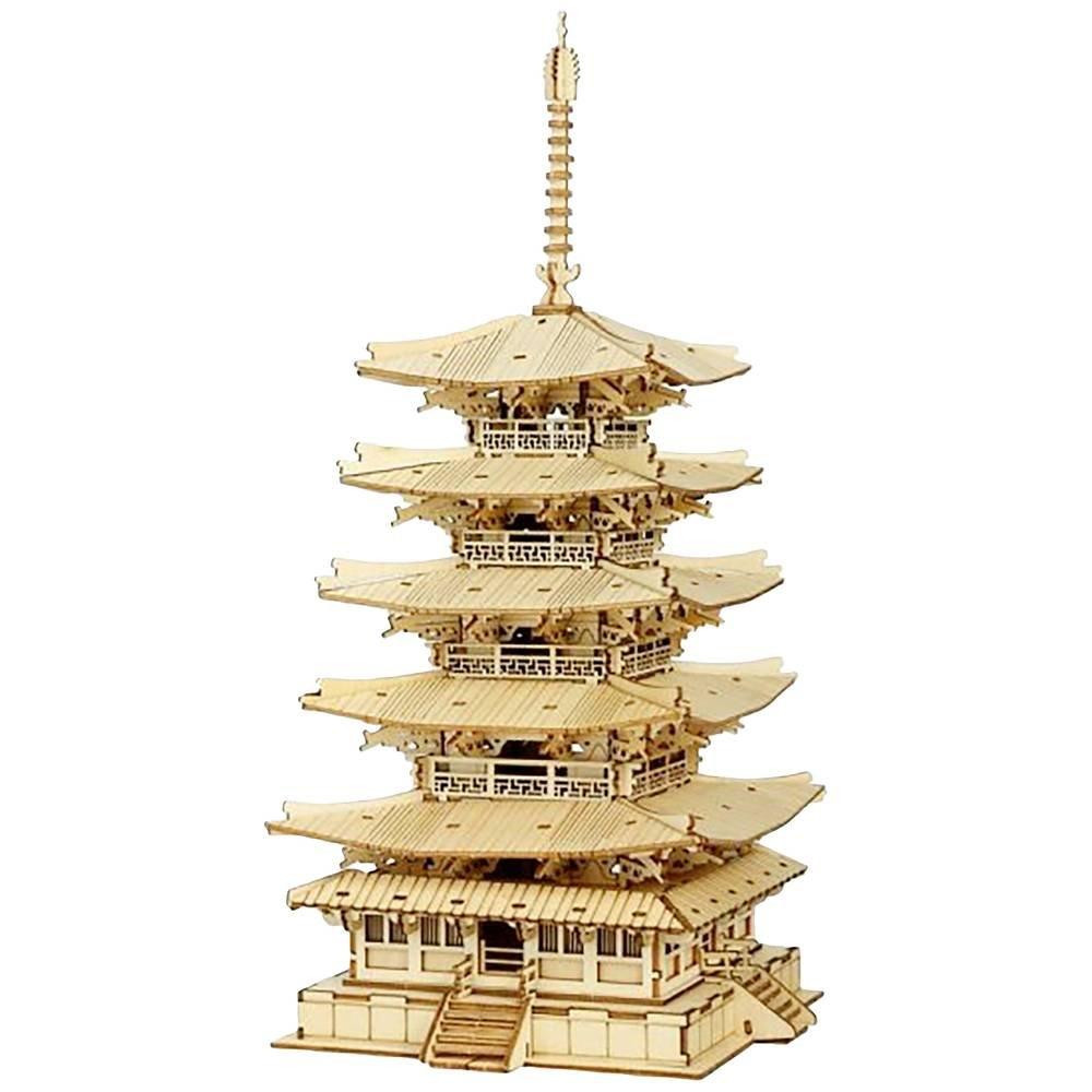 Pichler  Kit de construction en bois Lasercut Pagode 