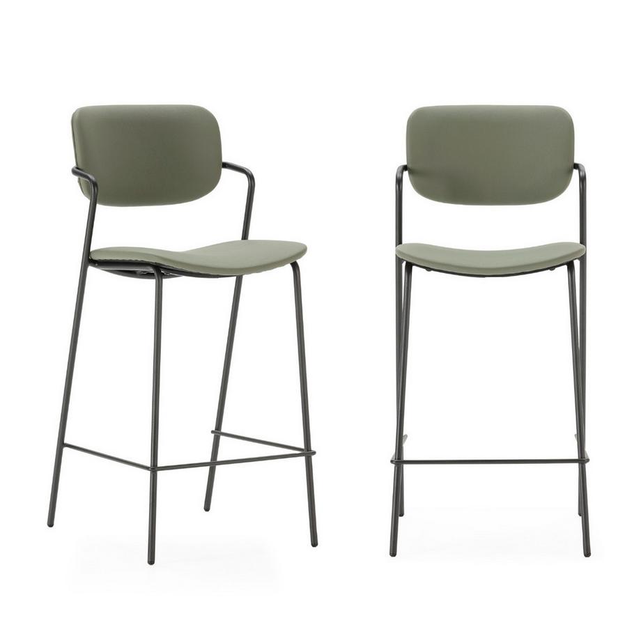 Tabourets MAIKA - Lot de 2