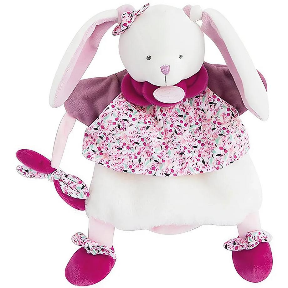 DouDou et compagnie  Handpuppe Hase Kirsche (28cm) 
