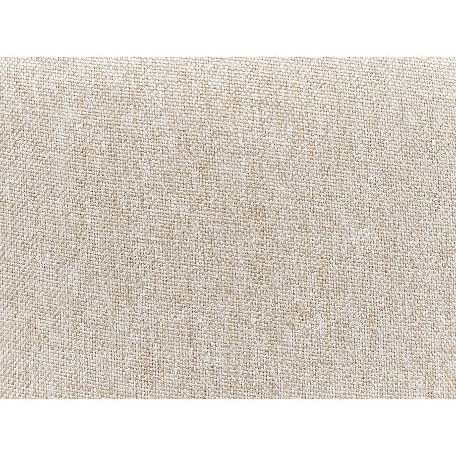 Beliani Pouf aus Kunstleinen  SEDONA  