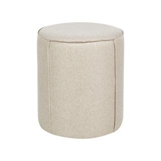 Beliani Pouf en Lino sintetico Moderno SEDONA  