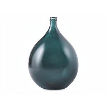 Vase SILICE Recyceltes Glas grün