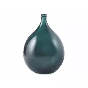 Vase SILICE Recyceltes Glas grün