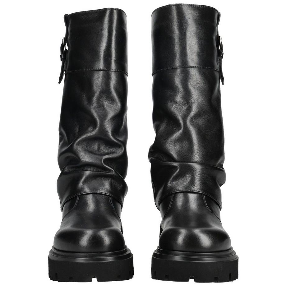 Nero Giardini Slouchy Knielange Stiefel mit Schnalle  