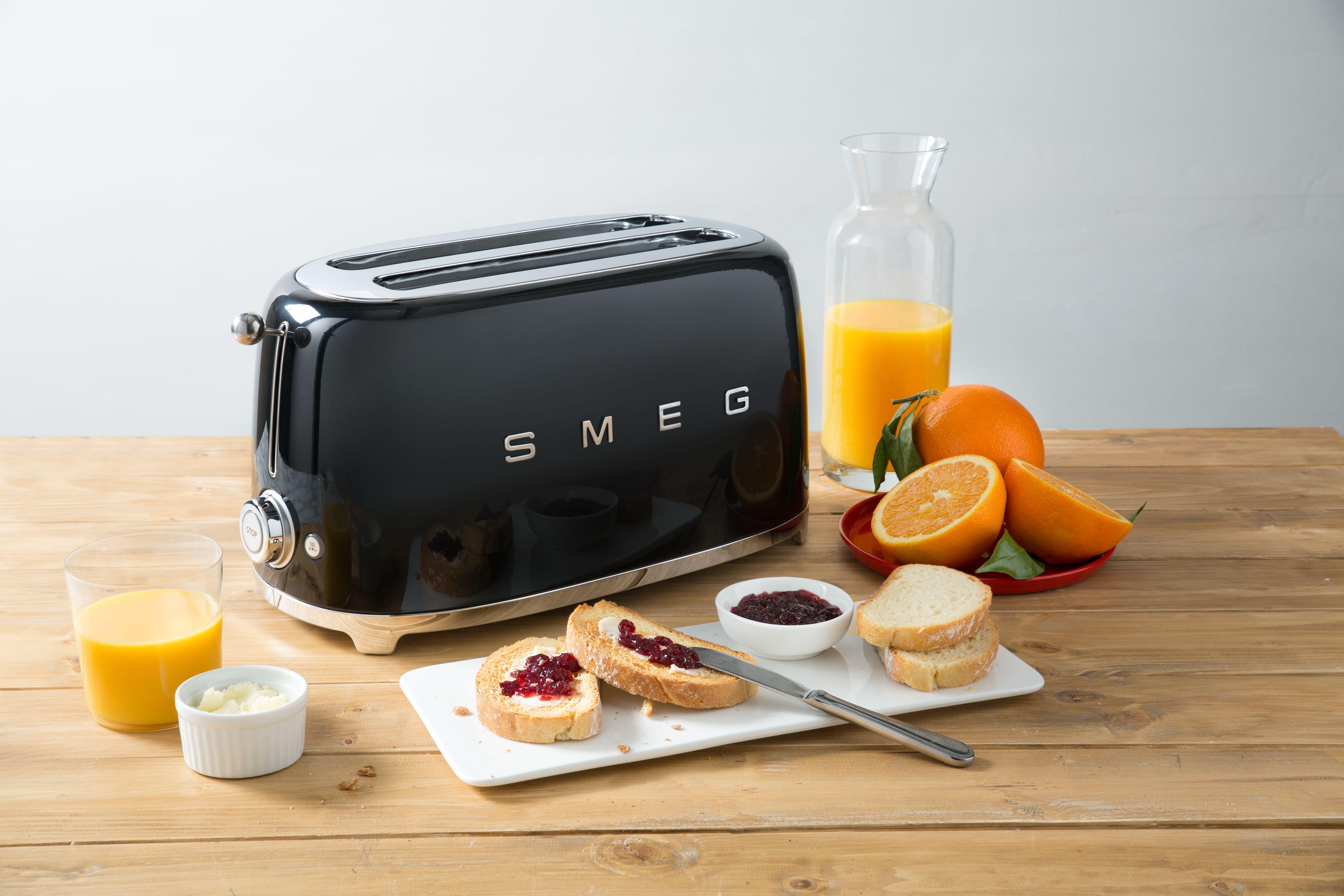 SMEG 2 Schlitz-Toaster 50's Retro Style 