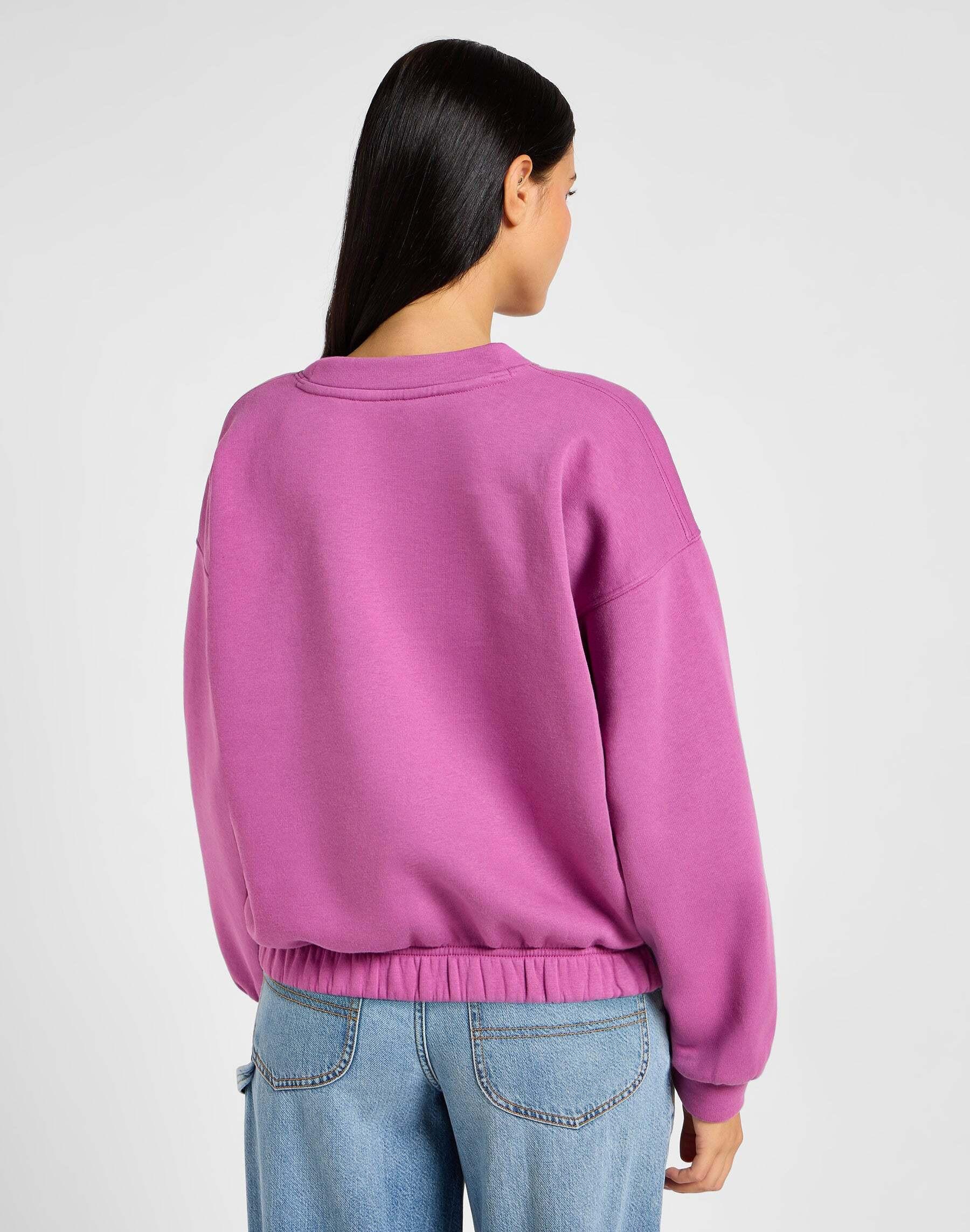 Lee  Sweatshirt Sleeve Detail Sweatshirt 