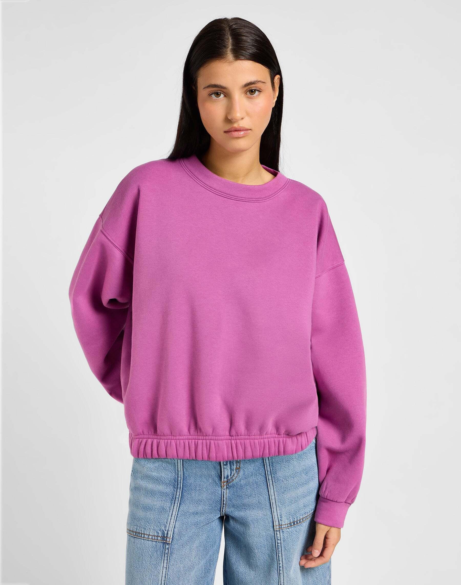 Lee  Sweatshirt Sleeve Detail Sweatshirt 