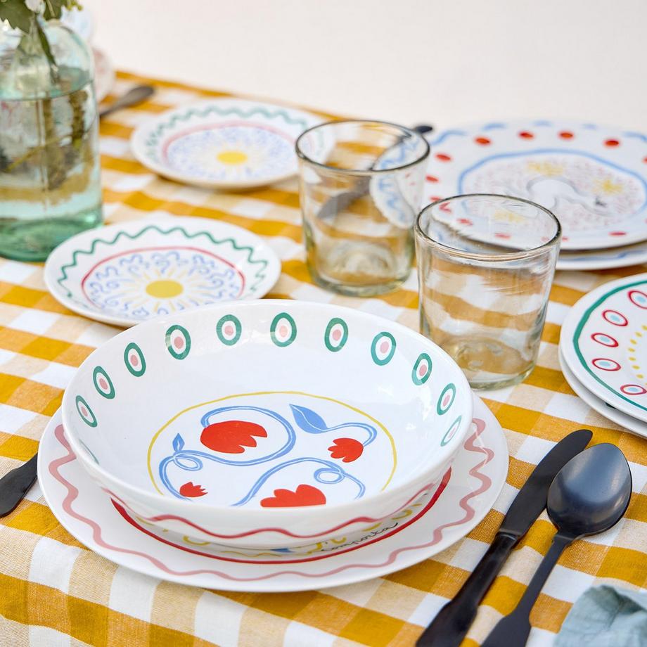 Northix Bol de pâtes Summer Blizz  