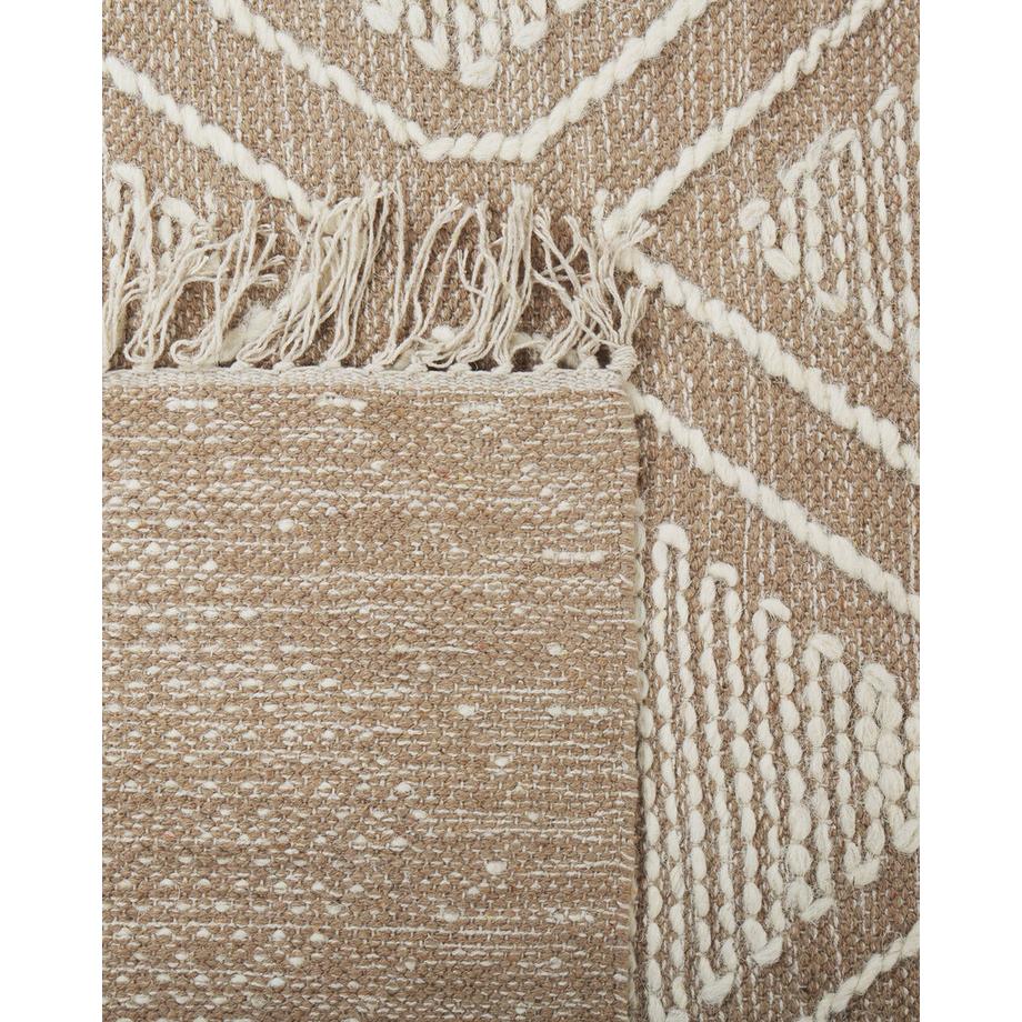 Beliani Tapis en Coton Boho KACEM  