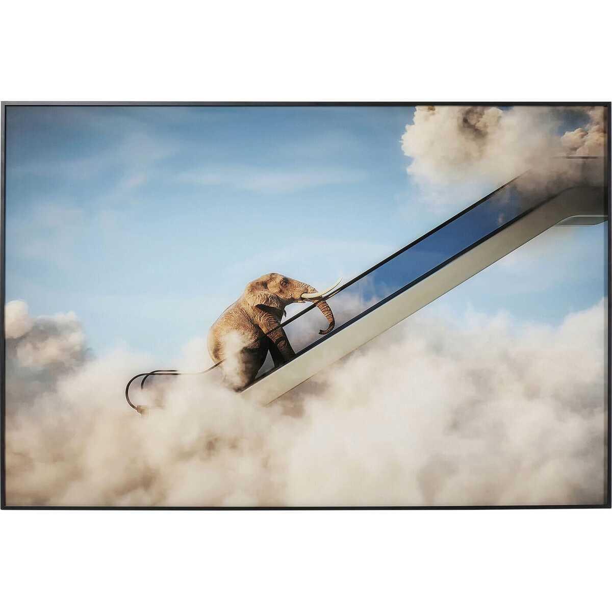 KARE Design Tableau encadré Elephant In The Sky 150x100  