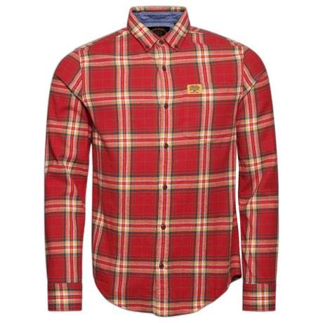 Superdry Langarm Kariertes Hemd  