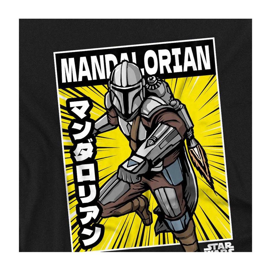 Star Wars: The Mandalorian  Maglietta Fumetto Posa 