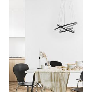 Beliani Lampe suspension en Aluminium Moderne ATREK  