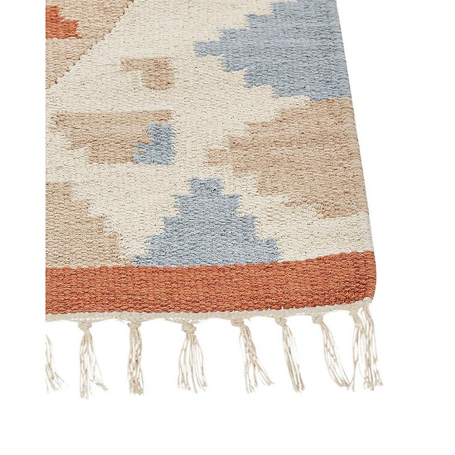 Beliani Tapis en Coton Traditionnel DILIJAN  