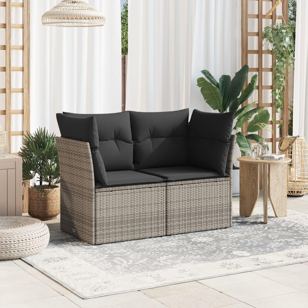 VidaXL Gartensofa poly-rattan  