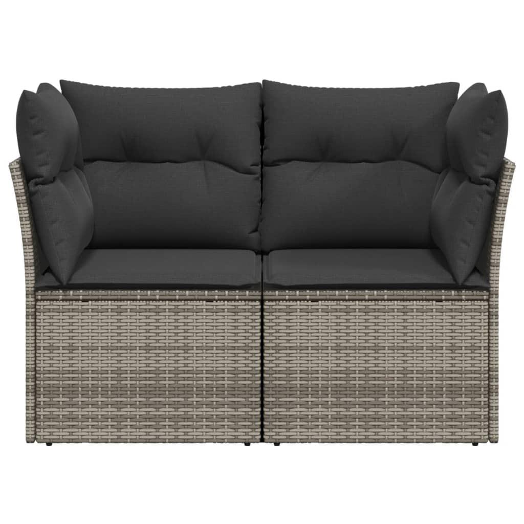 VidaXL Gartensofa poly-rattan  