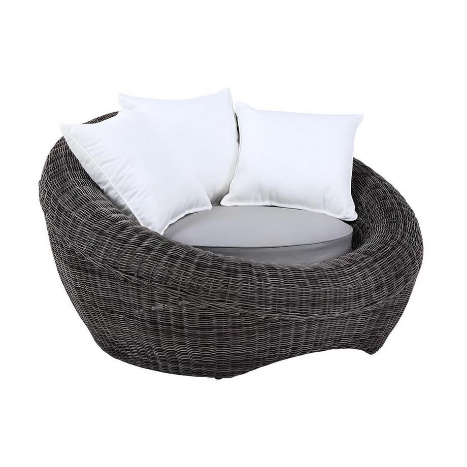 Vente-unique Gartensessel 2erSet Polyrattan WHITEHEAVEN  
