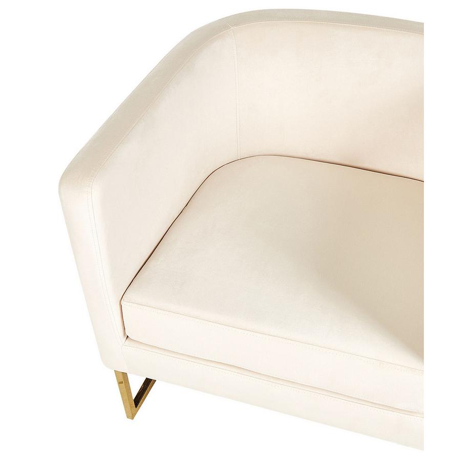 Beliani Fauteuil en Velours Glamour SIRKKA  