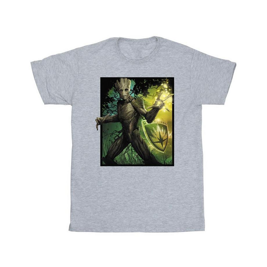 MARVEL  Guardians Of The Galaxy Forest Energy TShirt 
