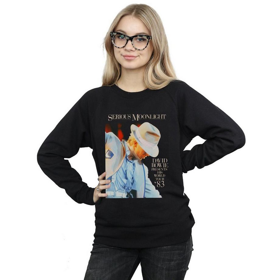 David Bowie Serious Moonlight Sweatshirt  