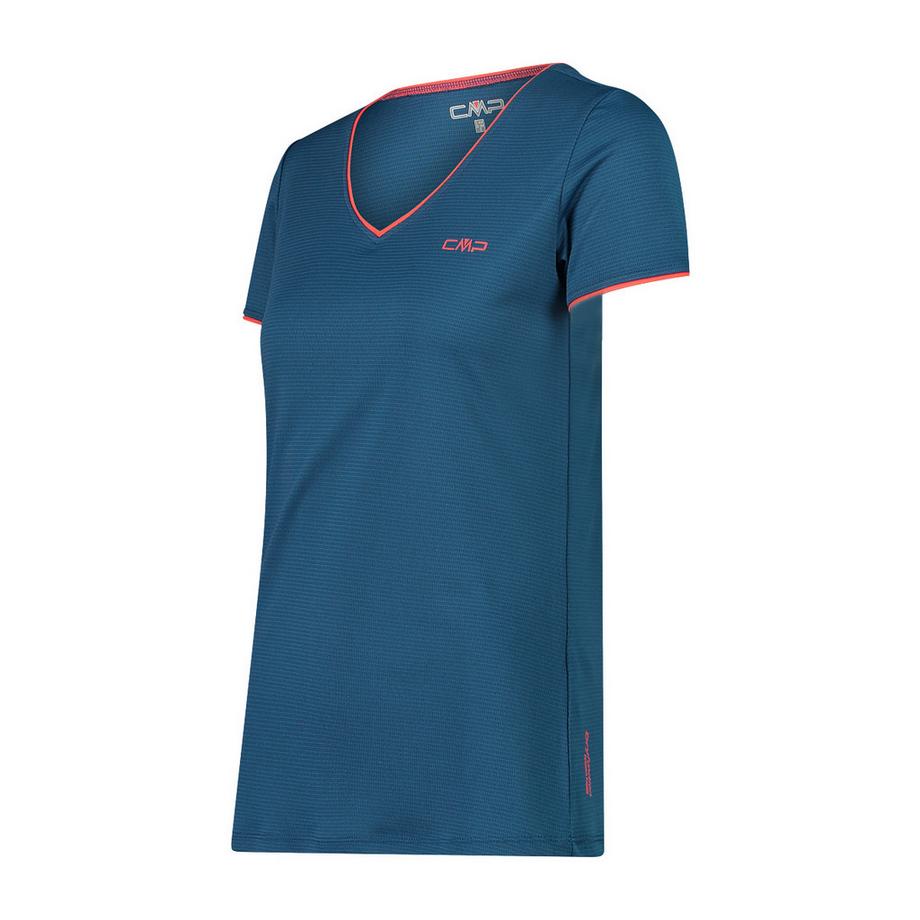 CMP Scollo a V Maniche Corte T-Shirt  