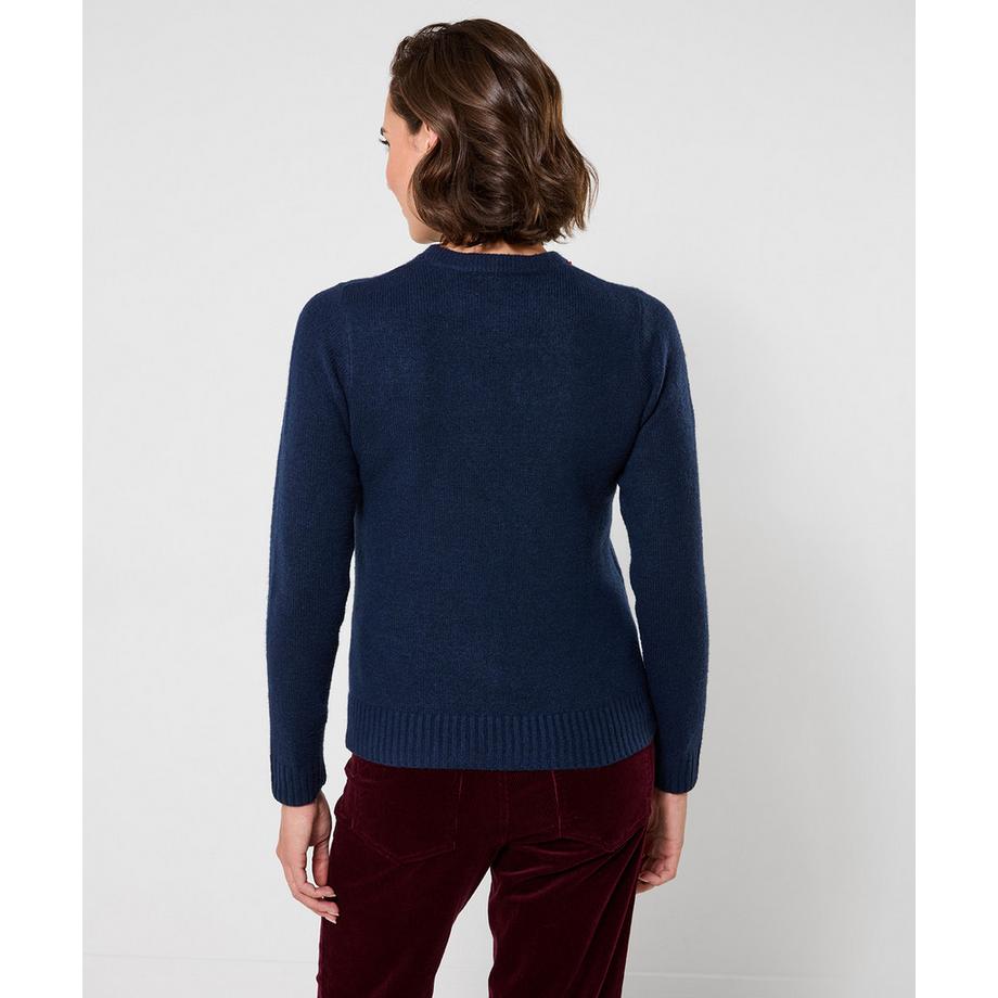 Joe Browns Pullover mit Dackel-Stickerei  