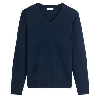 La Redoute Collections  V-Pullover aus Kaschmir 