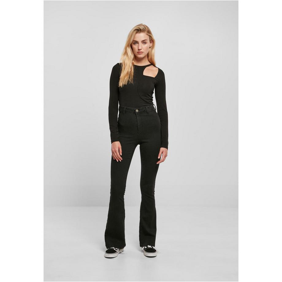 URBAN CLASSICS Super dehnbare Bootcut Jeans  