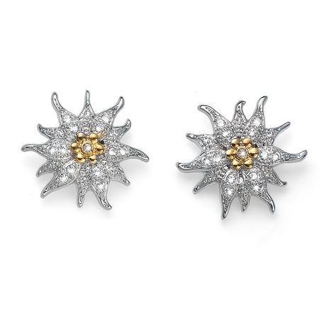 Oliver Weber Collection  Boucle d'Oreilles Edelweiss 